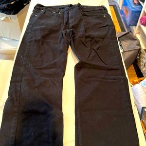 Mens Bullhead jeans slim black w34, length 32